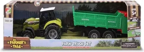 Mini-Bauerntraktor mit Anhänger