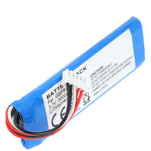 Akku für JBL Flip 3 GSP872693 - 3000mAh Li-Polymer - Lautsprecher Zubehör: Hochwertiger 3000mAh Li-Polymer Akku für JBL Flip 3 mit Schutz gegen Kurzschluss und Überladung, ideal für lange Nutzungsdauer ohne Memory-Effekt.
