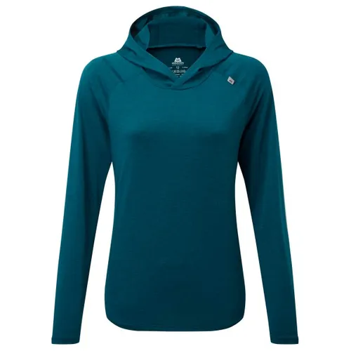 Mountain Equipment Damen Glace Hoodie – Größe S, blau - Leichter, atmungsaktiver Hoodie mit praktischer Kapuze für optimalen Tragekomfort und vielseitige Einsatzmöglichkeiten.