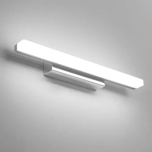 Klighten 9W 40cm LED Spiegelleuchte Bad, IP44 Badleuchte Badlampe Wand, Spiegellampe Badezimmer Lampe Wand, 110-240V, 600 Lumen, Kaltweiß 6000K