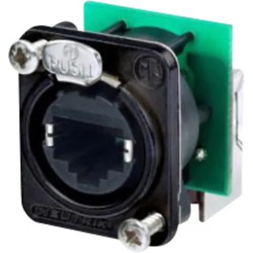 Neutrik NE8FDP-R-B RJ45 Datensteckverbinder etherCON D Serie NE8FDP-R-B Buchs...
