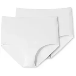 Schiesser Maxislip 95/5 (2er Pack) mit flachen Nähten weiß 50