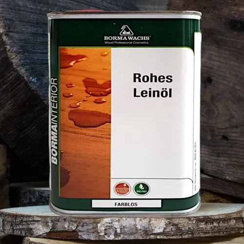 Rohes Leinöl - Farblos - 1 Liter