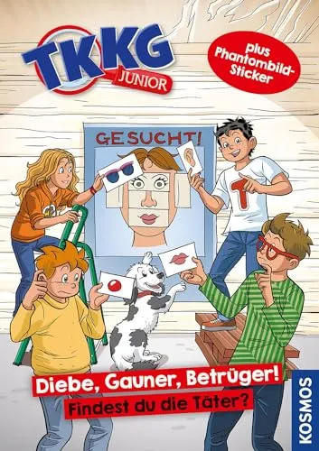 TKKG Junior, Diebe, Gauner, Betrüger!: Findest du die Täter?