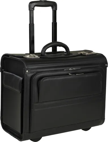 D&N Business Line Pilotenkoffer Trolley 46 cm - Pilotenkoffer & Trolleys, praktischer Trolley mit 39L Volumen, Laptopfach und abschließbarem Design für sicheres Reisen.