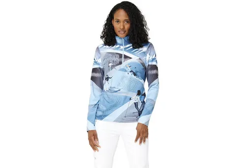 Krimson Klover Apres Ski Team Baselayer Top für Damen - Das Apres Ski Team Baselayer Top von KRIMSON KLOVER bietet Komfort und Bewegungsfreiheit mit weichen, recycelten Materialien. Ideal für Sportler und Fans, sorgt es für ein frisches Tragegefühl.