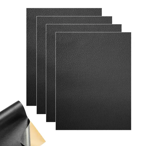 Pcs Leder Reparatur Set Schwarz, 20 x 30 cm Kunstleder Selbstklebend, KuLed... 6