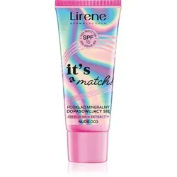 Lirene Mineral mineralisierende tonisierende Creme für normale Haut und Mischaut SPF 15 nude 30 ml