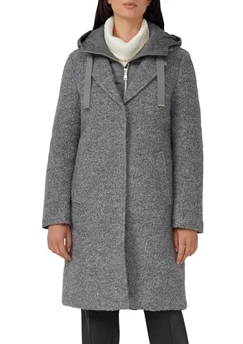 Produktbild S.Oliver red Label Outdoor-Mantel 97W2 GREY/BLACK Größe 38