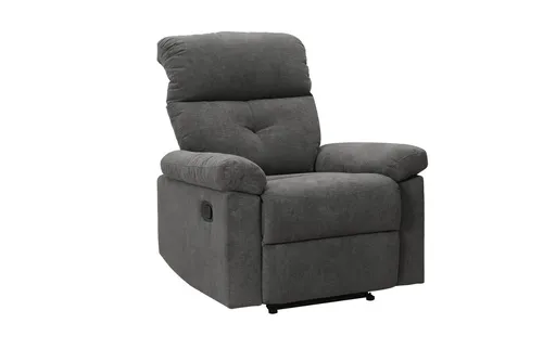 Femo Trade Relaxliege Fernsehsessel BRISBANE - Liegen für perfekten Komfort, dieser graue Sessel ist ideal zum Entspannen und bietet eine hochwertige Stoffverarbeitung.