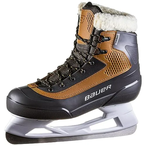 Bauer Whistler Eishockeyschlittschuh Senior in schwarz von Bauer