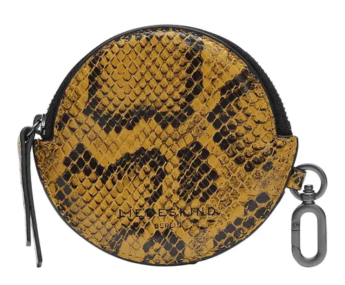 Liebeskind Berlin Aufbewahrungstasche Snake gelb - Kompakte Aufbewahrungstasche in Schlangenlederoptik, ideal für die stilvolle Aufbewahrung von Kleinigkeiten. Perfekt für den täglichen Gebrauch.