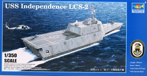 USS Independence LCS-2 1:350 Modellbausatz von Trumpeter