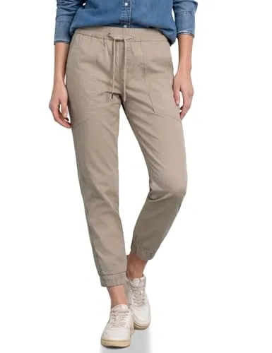 Street One Slim Leg Hose Quiet Ivory 46