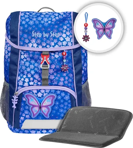 Step by Step Rucksack rot, mehrfarbig, von Step by Step