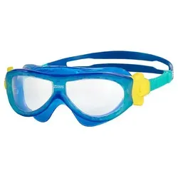 Zoggs Schwimmbrille Phantom Kids Mask - Schwimmbrille für Kinder, mit komfortabler Passform und UV-Schutz für sicheres Schwimmen im Freien.