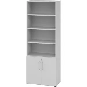 Hammerbacher Kombischrank Serie 9, abschließbar aus Holz, 80 x 215,4 cm