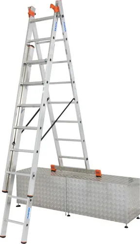 Krause Aluminium-Vielzweckleiter MONTO Tribilo 6,05 m von Krause