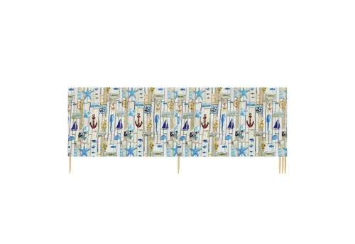 Ladeheid Windschutz Strand Sichtschutz 5m LAEX001 von Ladeheid