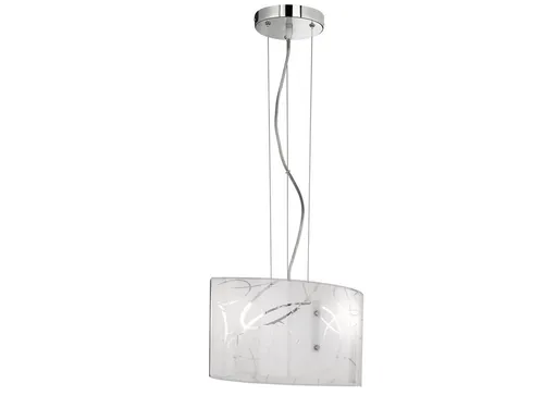 TRIO Leuchten LED Pendelleuchte 40cm – Warmweiß, Wechselbar, Opal-Glas - Moderne LED Pendelleuchte mit elegantem Design und wechselbarer Lichtfarbe. Ideal für Esszimmer, Flure und Wohnzimmer – schafft ein stilvolles Ambiente!