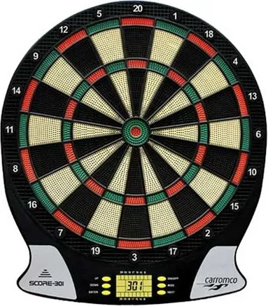 Carromco Elektronische Dartscheibe Score 301