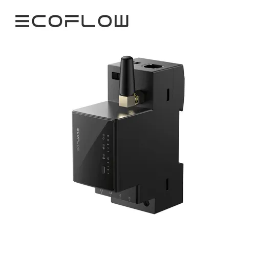 EcoFlow Smart Meter - Balkonkraftwerke mit 1 % Messgenauigkeit für präzise Echtzeitverfolgung des Stromverbrauchs im gesamten Haus. Ideal für intelligente Energieverteilung basierend auf Nutzungsmustern.
