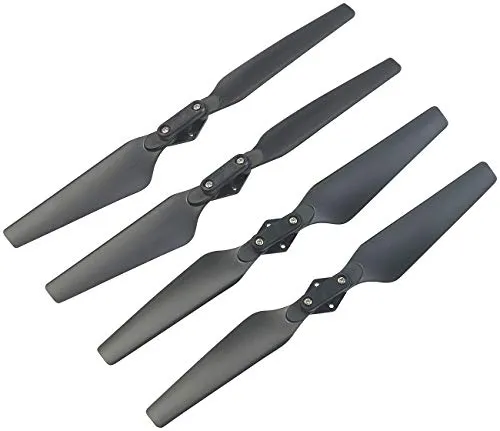 Simulus Zubehör zu Drohne GPS faltbar: Ersatz-Rotoren-Set für faltbaren GPS-Quadrocopter GH-250.FPV (Faltbare Drohne mit 4K-Cam, Dronen, Helicopter)