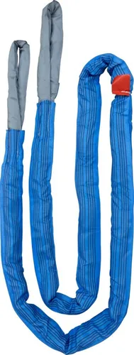 Kerbl Abschleppschlinge 6m x 4cm - 35000 kg Bruchlast - Abschleppseile für LKW, Traktoren und Baumaschinen. Hohe Belastbarkeit und strapazierfähige Ausführung mit verstärkten Schlaufen für maximale Sicherheit.