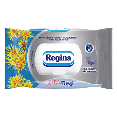 Papier nawilżany Regina Ultra Med 42 sztuki 8004260003438 in schwarz von Regina