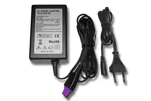 vhbw Netzteil (passend für HP Photosmart Pro B109, B109N, B109Q, B109R, B209, B209a Drucker & Kopierer Tintenstrahldrucker)