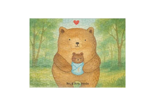 Mr. & Mrs. Panda Puzzle Bär Baby Design – 551 Teile - Entdecken Sie das einzigartige 551-teilige Puzzle von Mr. & Mrs. Panda mit bezauberndem Bär-Design. Kommt in edler Metall-Schmuckdose – ideal als Geschenk für besondere Anlässe!