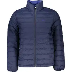 La Martina Navy Quilted Herrenjacke mit Stickerei, Größe M - Funktionsjacken - Leichte, elegante Jacke mit luxuriöser Stickerei, ideal für Outdoor-Enthusiasten und modebewusste Abenteurer.