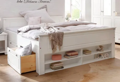 Massivholzbett HOME AFFAIRE 