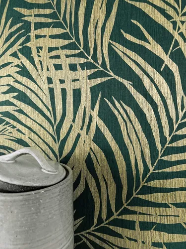 Newroom Vliestapete, Petrol von Newroom