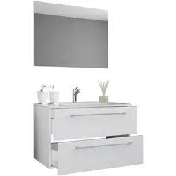 VCM my bath Badmöbel-Set Badinos 914327 - Sonstige Badezimmermöbel, stilvolles Design mit großzügigem Stauraum und pflegeleichtem Material für Ihr modernes Badezimmer.