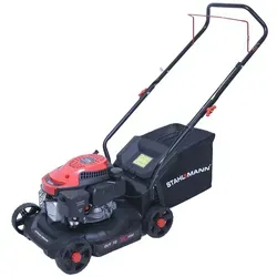 Stahlmann Benzinrasenmäher BR390 – Leistungsstark und vielseitig - Rasenmäher mit 4,0PS Benzinmotor, 39 cm Schnittbreite und Mulchfunktion, ideal für gepflegte Rasenflächen.