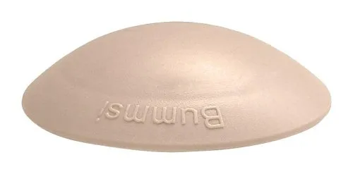 HKB ® 1 Stück BUMMSI Türstopper, Türpuffer, Ø 50 mm Höhe: 13 mm, beige, aus Kunststoff, mit Klebefläche, Originalprodukt von Hersteller Hansi Siebert, Artikel-Nr. 50386
