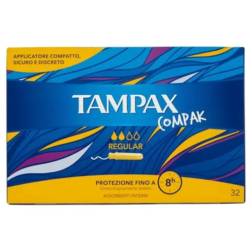 Tampax Compak - Regular 32 Stück von Tampax