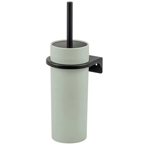 bremermann WC-Garnitur Savona mit Softtouch-Oberfläche und Wandhalterung - Praktische WC-Garnitur mit innovativer Wandhalterung für mehr Platz im Bad. Das moderne Design und die gummierte Softtouch-Oberfläche sorgen für einen stilvollen Akzent. Inklusive Ersatzbürstenkopf und zwei Montageoptionen.