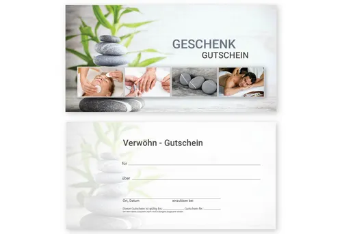 cosmeticPlus Geschenkkarte 50 Gutscheinkarten für Beauty & Kosmetik (zum Verkaufen), beschriftbar