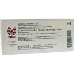 GALEA aponeurotica GL D 30 Ampullen 10X1 ml