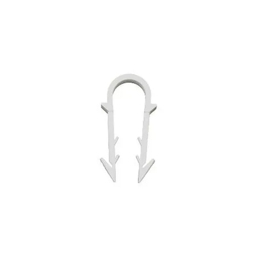 Langclip 60mm zur manuellen Befestigung von Rohren auf Styropormatten (Paket = 1