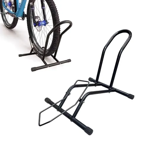 relaxdays Fahrradständer bis 29 Zoll, schwarz
