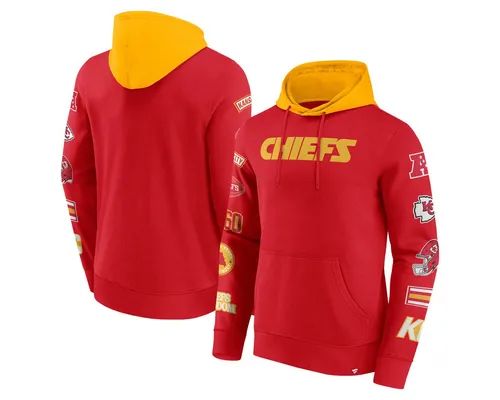Fanatics Kapuzenpullover Fanatics Hoodie Kansas City Chiefs Patched Out Fleece