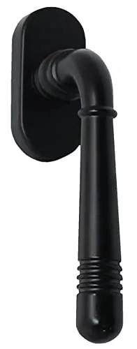 Fenstergriff 1 x FG - Helena 2314 Schwarz PVD Rasterolive Fensterbeschlag Drücker