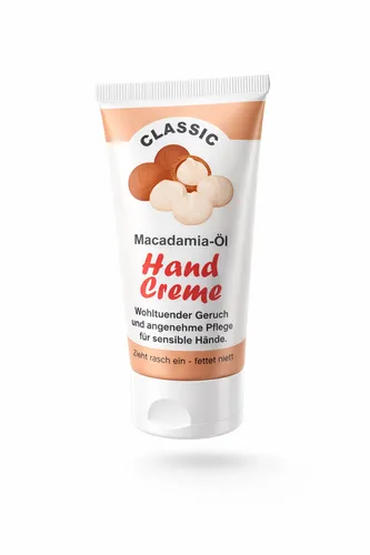 Macadamia Handcreme 75ml – Pflegende Creme mit Glycerin & Sheabutter