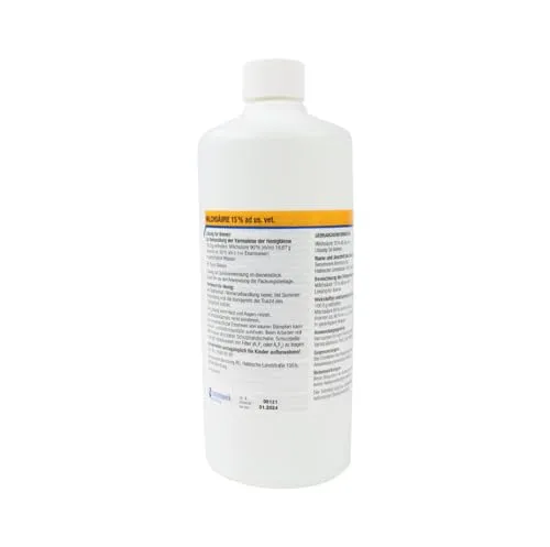 Produktbild Milchsäure 15% (1 Liter) zum behandeln von Varroa Varroabehandlung Imkerei Bienen