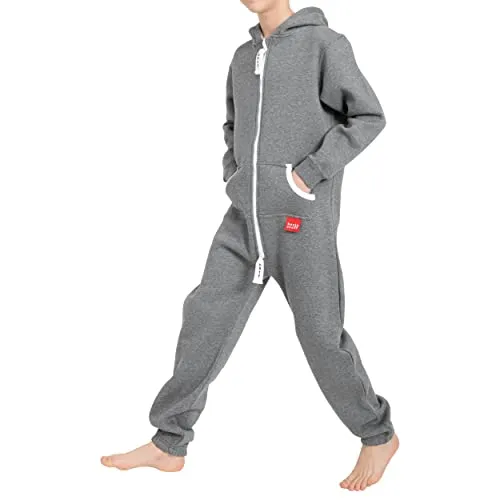 Overalls Grau von Basisstoff