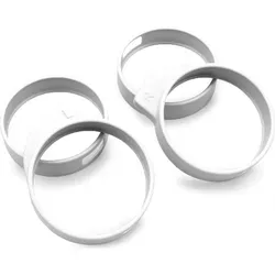 Silikon Flügel Ohrhörer-Gummispitzen Für Samsung Galaxy Buds FE Kopfhörer Ohrhörer in Weiß - Weiß 4 x