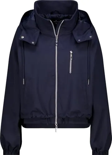 Monari Outdoorjacke Größe 44 - Wetterfeste Jacke aus 100% Polyester in maritimer Farbe. Ideal für Outdoor-Aktivitäten und bietet hohen Tragekomfort.